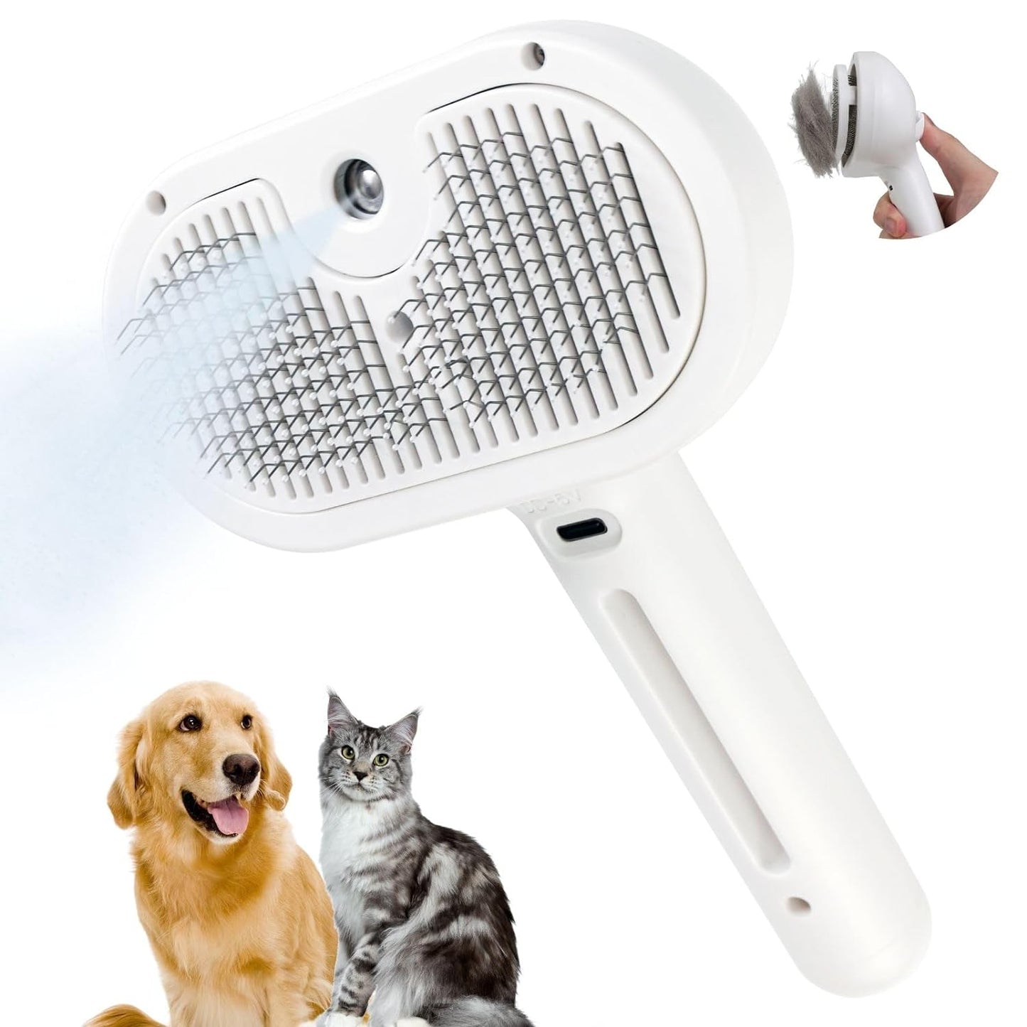 Brumipoils™ – La brosse 2-en-1 qui détend et démêle